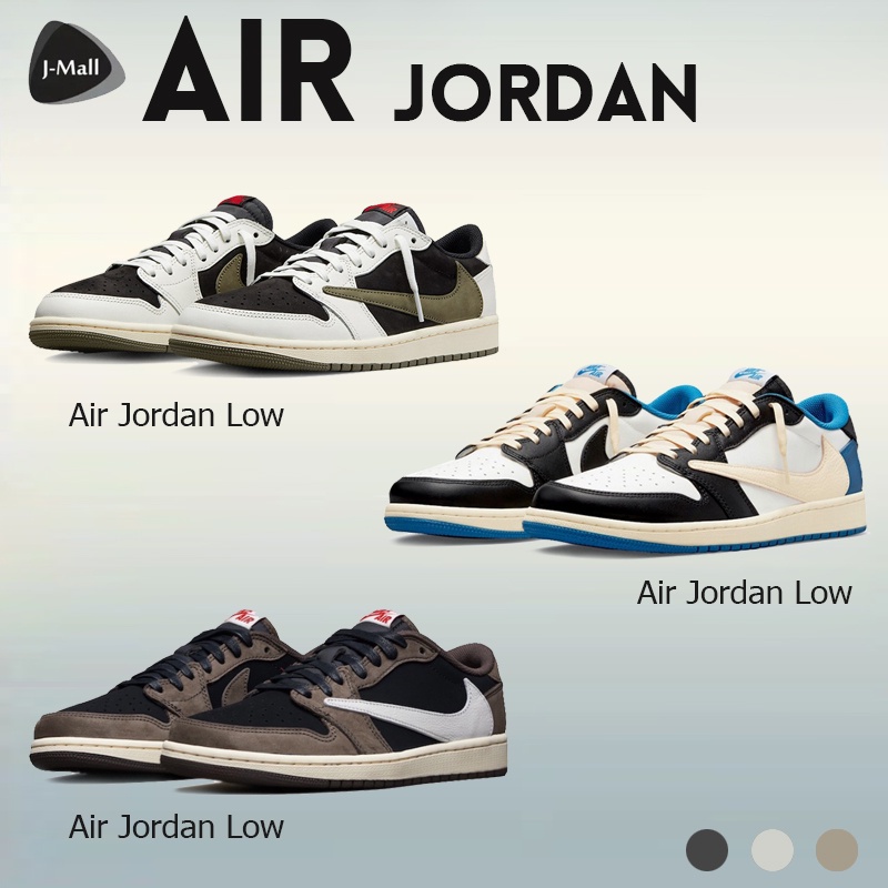 air-jordan-1-สี-travis-scott-x-jordan-air-jordan-1-low-รองเท้าผ้าใบ-dz4137-106-cq4277-001-dm7866-140-sneakers