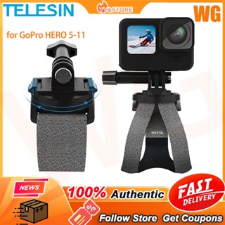 【พร้อมส่ง】TELESIN สายรัดข้อมือ 360 สําหรับกล้อง GoPro HERO 11 10 9 8 7 6 5 Insta360 ONE R DJI OSMO ACTION