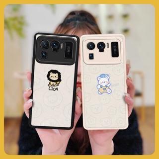 cute protective Phone Case For Xiaomi 11 Ultra advanced Cartoon Phone lens protection Anti-knock couple luxurious