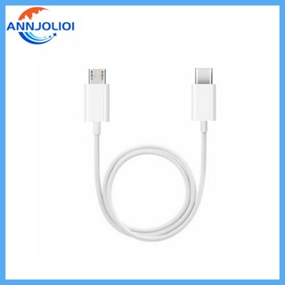 Ann สายเคเบิลอะแดปเตอร์ USB 3 1 Type C ตัวผู้ เป็น Micro USB ตัวผู้ 100 ซม. ทนทาน