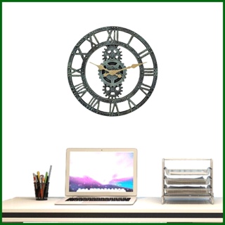 นาฬิกาแขวนผนัง ตัวเลขโรมัน นาฬิกาแขวนผนัง เกียร์เรซิน นาฬิกาแขวนผนัง วินเทจ ย้อนยุค ในร่ม นาฬิกาแขวนที่มีเลขโรมัน ที่ระลึก