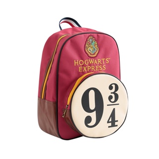 กระเป๋าเป้สะพายหลัง กระเป๋านักเรียน พิมพ์ลาย Harry Potter สไตล์อังกฤษ สําหรับนักเรียนมัธยมต้น