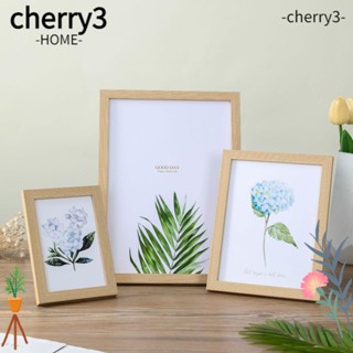 Cherry3 กรอบรูปไม้ ขนาด 6 นิ้ว 8 นิ้ว 10 นิ้ว สําหรับแขวนตกแต่งผนัง