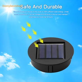 [Domybestshop.th] หลอดไฟ LED IP44 พลังงานแสงอาทิตย์ กันน้ํา สําหรับตกแต่งสวน ภูมิทัศน์ 2 ชิ้น