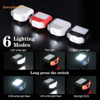 [Domybestshop.th] ไฟหน้า LED COB Type-C ชาร์จได้ 6 โหมด กันน้ํา สําหรับตกปลา ตั้งแคมป์ วิ่งกลางแจ้ง