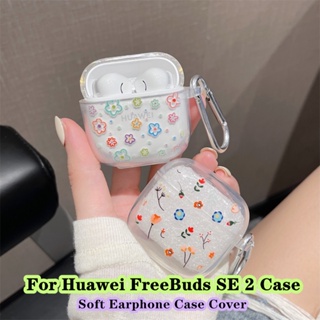 【Case Home】เคสหูฟัง แบบนิ่ม ลายการ์ตูนนักบินอวกาศ สําหรับ Huawei FreeBuds SE 2 Huawei FreeBuds SE 2