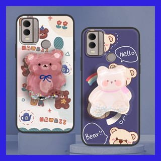 Fashion Design Durable Phone Case For Nokia C22 glisten drift sand Soft Case protective Anti-dust Cartoon Dirt-resistant