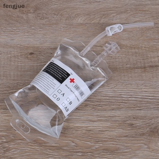 Fengjue ถุงใส่เครื่องดื่ม PVC ใช้ซ้ําได้ 350 มล. สําหรับปาร์ตี้ฮาโลวีน