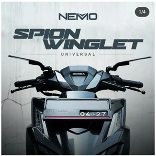 กระจกมองหลัง แบบสากล สําหรับ Winglet VARIO 125 150 160 ADV PCX BEAT NMAX AEROX LEXI