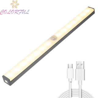 【COLORFUL】Cabinet Lamp 2pcs 100 Mm Cabinet Wireless Lighting Accesories Rechargeable Strip