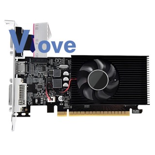 การ์ดจอ GT730 4G DDR3 128 บิต 700MHZ 40Nm PCIE 2.0 16X VGA+DVI+ HDMI