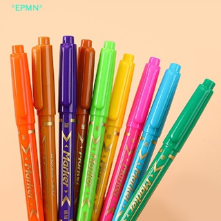 Epmn&gt; ปากกามาร์กเกอร์ หลากสี สําหรับมาร์กเกอร์ พลาสติก ไม้ หิน แก้ว โลหะ กราฟฟิตี้