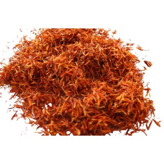 ชาดอกคำฝอย ขนาด 500 กรัม (ครึ่งกิโลกรัม) Safflower tea ชาดอกคำฝอย ดอกคำฝอยแห้ง เกรดเอ A สีสด กลิ่นหอม ดอกคำฝอยบำรุงสุ...