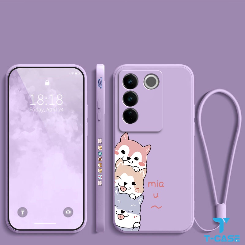 เคส-vivo-v27-v25-v25-pro-v23-5g-v23e-5g-lovely-dog-soft-case-2a-gg