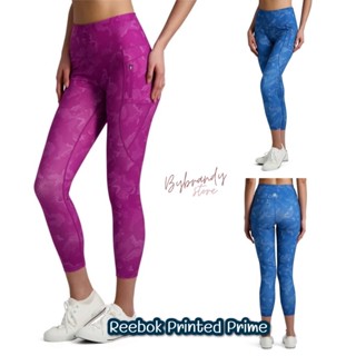 กางเกงเลกกิ้ง ออกกำลังกาย Reebok Printed Prime แท้ Legging 💯