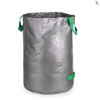 [ขายดี] ถุงขยะ 100 ลิตร ใช้ซ้ําได้ ยืนได้ สําหรับสวน สนามหญ้า