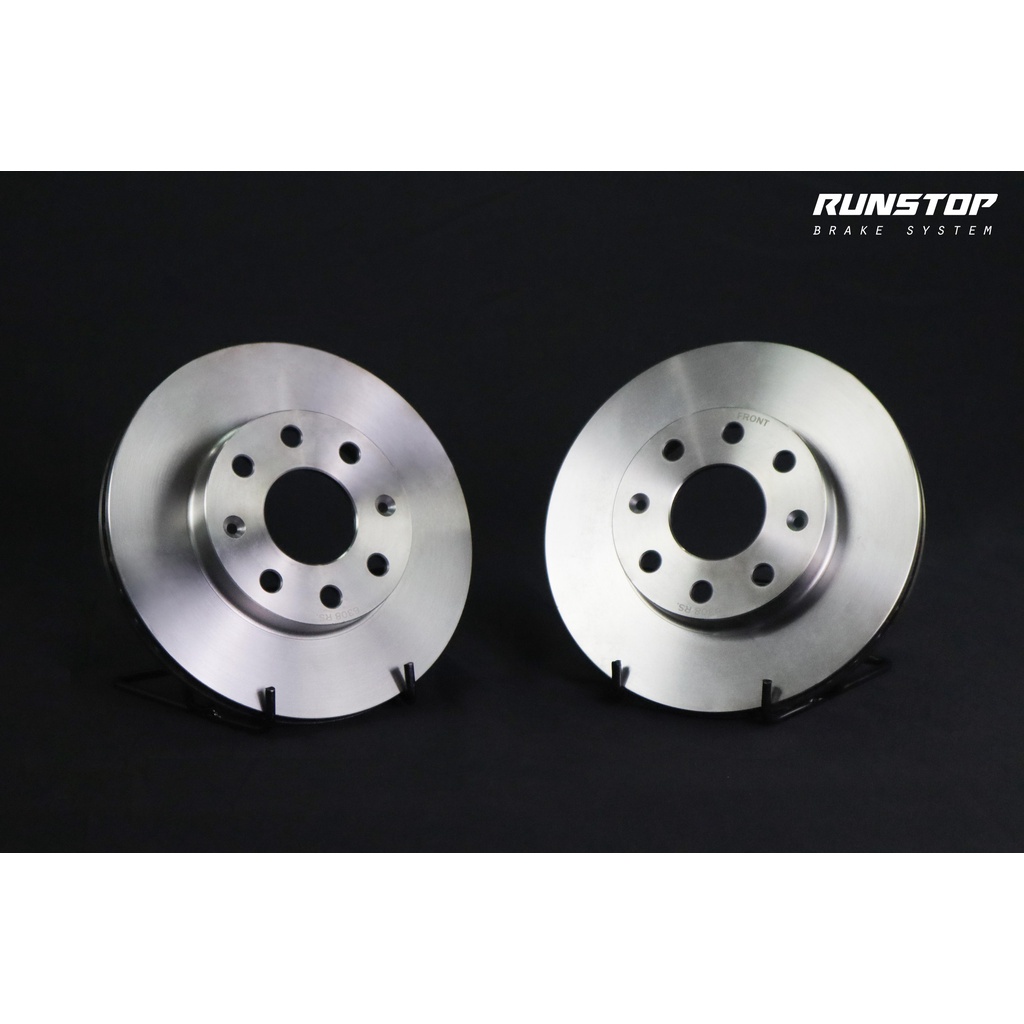 RUNSTOP รันสตอป brake disc จานเบรคหน้า เบรก แบบเรียบ ขนาดเดิม236 ...