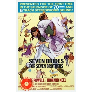 DVD Seven Brides for Seven Brothers (1954) 7 คู่ชู้ชื่น (เสียง ไทย/อังกฤษ | ซับ อังกฤษ) DVD