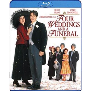 แผ่น Bluray หนังใหม่ Four Weddings and a Funeral (1994) ไปงานแต่งงาน4ครั้งหัวใจนั่งเฉยไม่ได้แล้ว (เสียง Eng/ไทย | ซับ En