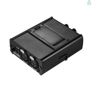 เครื่องขยายเสียงหูฟังอินเอียร์ พร้อมอินพุต XLR เอาท์พุต 3.5 มม. [19][มาใหม่]