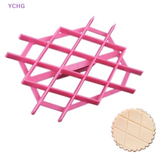 Ychg แม่พิมพ์พลาสติก รูปสี่เหลี่ยมขนมเปียกปูน สําหรับทําเค้ก ช็อคโกแลต คัพเค้ก ฟองดองท์