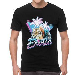 [COD]เสื้อยืดแขนสั้น ผ้าฝ้าย พิมพ์ลาย Joe Exotic king For President สําหรับผู้ชายS-5XL