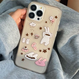 Cartoon Rabbit Phone Case for Iphone14promax 13pro Phone Case for iphone 11 Cute 12 14 Soft Case