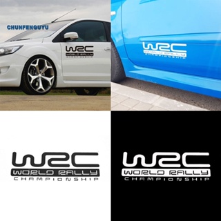 [CFGY Auto] สติกเกอร์สะท้อนแสง ติดรถยนต์ สําหรับ WRC World Rally Championship Ford Mazda