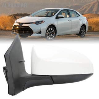 ALABAMAR กระจกมองข้างปรับความร้อนด้วยไฟฟ้า Super White HD Vision สำหรับ Corolla E170 2014-2019