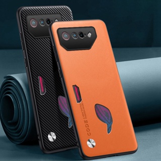 เคสโทรศัพท์มือถือ หนัง PU ผิวด้าน กันกระแทก หรูหรา สไตล์นักธุรกิจ สําหรับ Asus ROG Phone 7 6 5 Pro