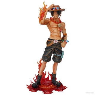 โมเดลฟิกเกอร์ One Piece Ace Action Figure Fire Fist น่ารัก ของเล่นสําหรับเด็ก