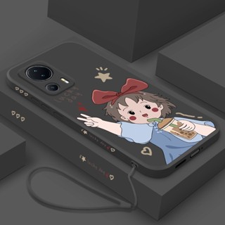 ใหม่ เคสโทรศัพท์มือถือ ซิลิโคน ขอบตรง ลาย Bo Niu น่ารัก รวมทุกอย่าง สําหรับ INFINIX Hot 20 20i 20s