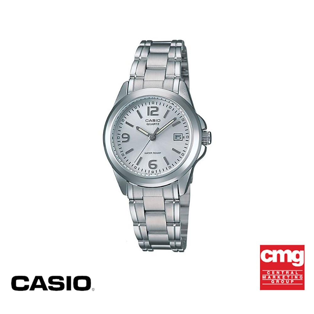 ภาพหน้าปกสินค้าCASIO นาฬิกาข้อมือ CASIO รุ่น LTP-1215A-7ADF วัสดุสเตนเลสสตีล สีขาว จากร้าน casioth บน Shopee
