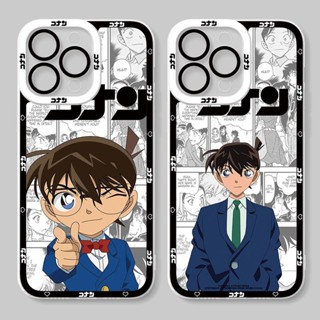 เคสโทรศัพท์มือถือ แบบนิ่ม ลายการ์ตูนอนิเมะยอดนักสืบโคนัน สําหรับ case Xiaomi 11T 12 Lite POCO M5 F5 M4 M3 F4 X3 NFC F3 Redmi 13T 11A 12C 10C 10A 6A 9A 9C 9T Note 12 8 9 9S 10 10S 11S 11 Pro