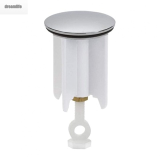 【DREAMLIFE】Universal Sink Replacement Plug with 4 Blade Guide Plate Suitable for Most Commercially Available Wash Basins