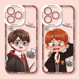 case Samsung Galaxy A24 A14 A33 A73 A34 A54 A74 A70 A22 A01 Note 9 10 Plus 20 S9 S10 S23 S20 FE S21 S22 Ultra 5G เคสโทรศัพท์ แฮร์รี่พอตเตอร์ อะนิเมะน่ารัก นิ่ม ใส