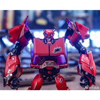[New product in stock] apaci deformation toy bullfighter flying over the mountain Zombie version with special code Autobots leader certificate model