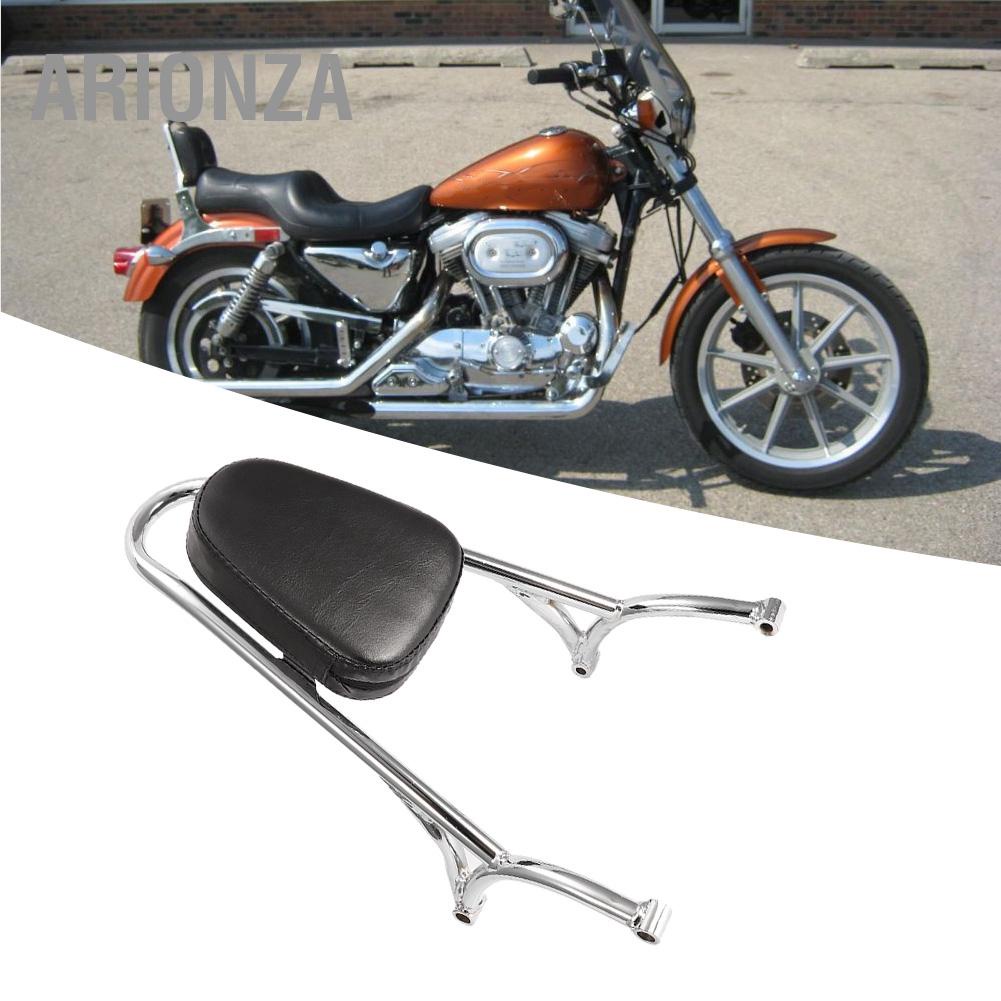 ARIONZA พนักพิงผู้โดยสารรถจักรยานยนต์ Sissy Bar Cushion สำหรับ XL883