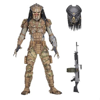 โมเดลนักล่า Neca 51576 Predator 2018 Final Edition ขนาด 23 ซม. เคลื่อนย้ายได้