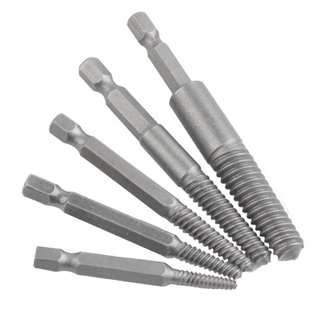 【VARSTR】Screw Extractors Silver 1#/2#/3#/4#/5# Convenient High Quality ...