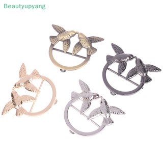 [Beautyupyang] คลิปหัวเข็มขัดโลหะ รูปนกนางแอ่น อุปกรณ์เสริม สําหรับกระเป๋าสตางค์ DIY 1 ชิ้น