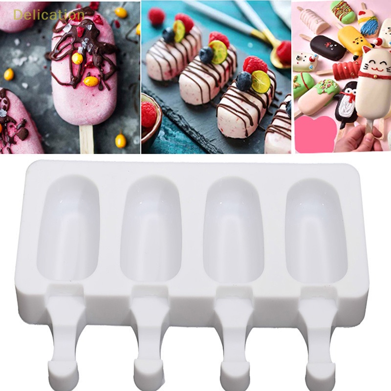 delication-ถาดแม่พิมพ์ซิลิโคน-รูปแมกนัม-สําหรับทําไอศกรีม-diy