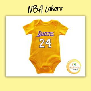 เสื้อกีฬาบาสเก็ตบอล Amayson Lakers FY3A สําหรับเด็ก