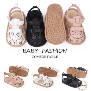 Babyclothes- รองเท้าแตะลําลอง หนัง PU ยืดหยุ่น กันลื่น แฟชั่นฤดูร้อน สําหรับเด็กผู้ชาย และเด็กผู้หญิง