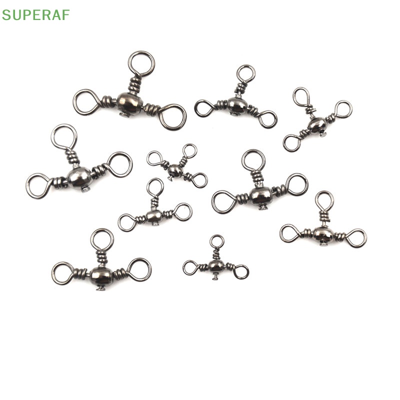 superaf-ขายดี-เหยื่อตกปลา-แบบหมุน-3-ทาง-9-ขนาด-100-ชิ้น