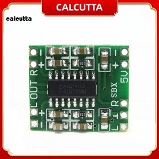 [calcutta] บอร์ดขยายเสียงดิจิทัล ขนาดเล็ก 2x3W Class D PAM8403 25-5V พาวเวอร์ซัพพลาย USB