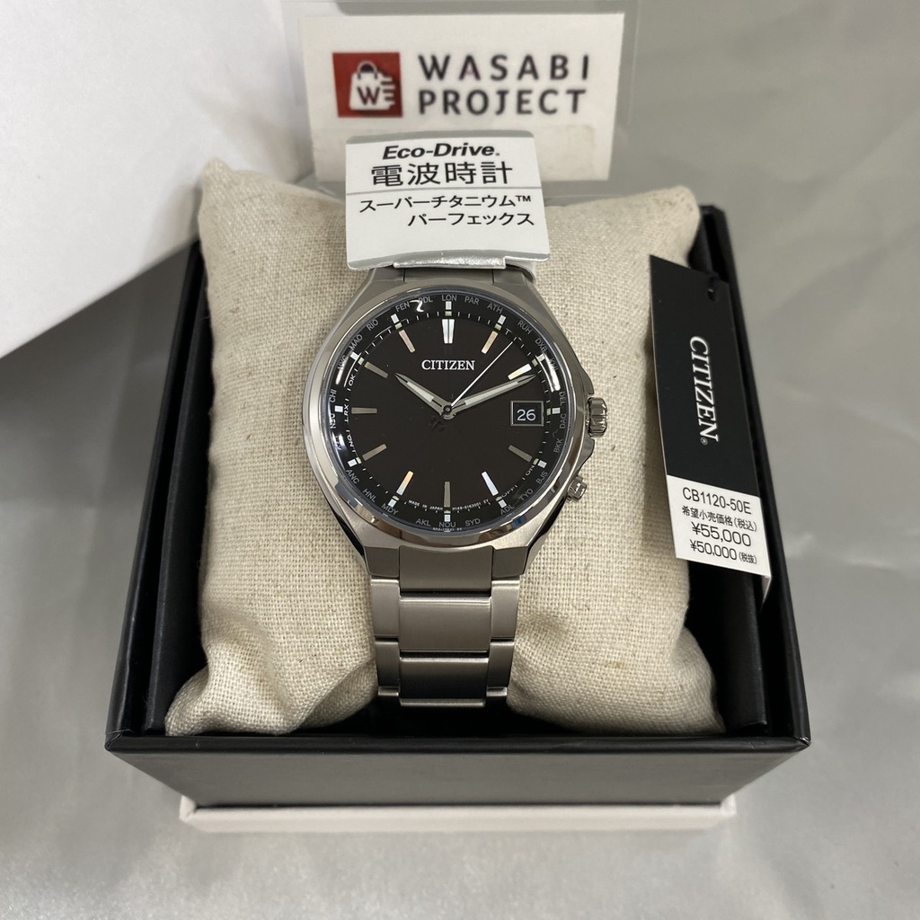 【Authentic★Direct from Japan】CITIZEN CB1120-50E Attesa Eco-Drive Radio ...