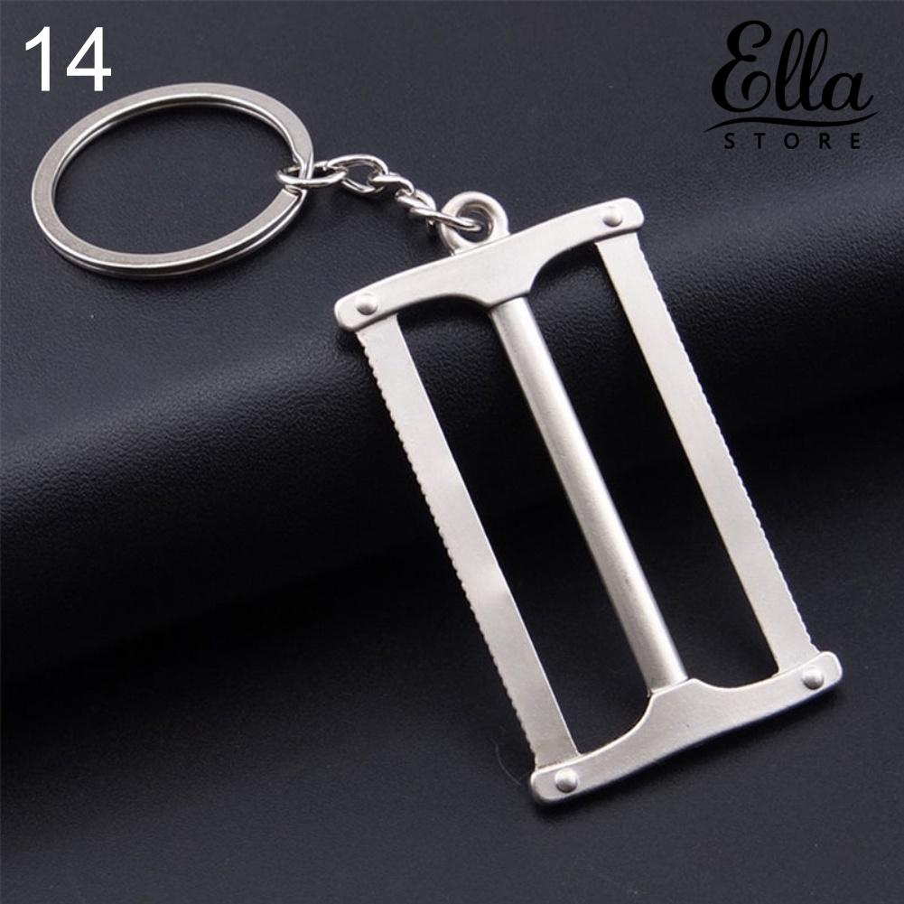 ellastore123-พวงกุญแจประแจ-ขนาดเล็ก-ไม่จางหาย-อุปกรณ์เสริม-สําหรับผู้ชาย