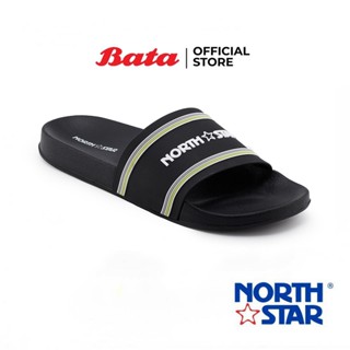 Bata บาจา North Star รองเท้าแตะแบบสวม น้ำหนักเบา สวมใส่ง่าย สำหรับผู้ชาย รุ่น NASH สีดำ 8616608 สีขาว 8611608 สีกรมท่า 8619608