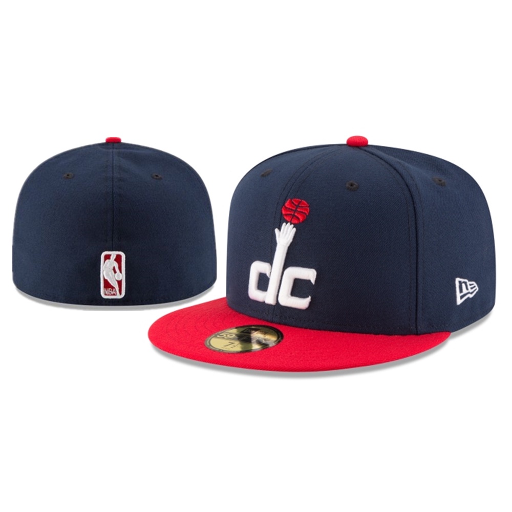 หมวกแก๊ป-ปักลาย-nba-washington-wizards-59fifty-คุณภาพสูง-สําหรับผู้ชาย-และผู้หญิง